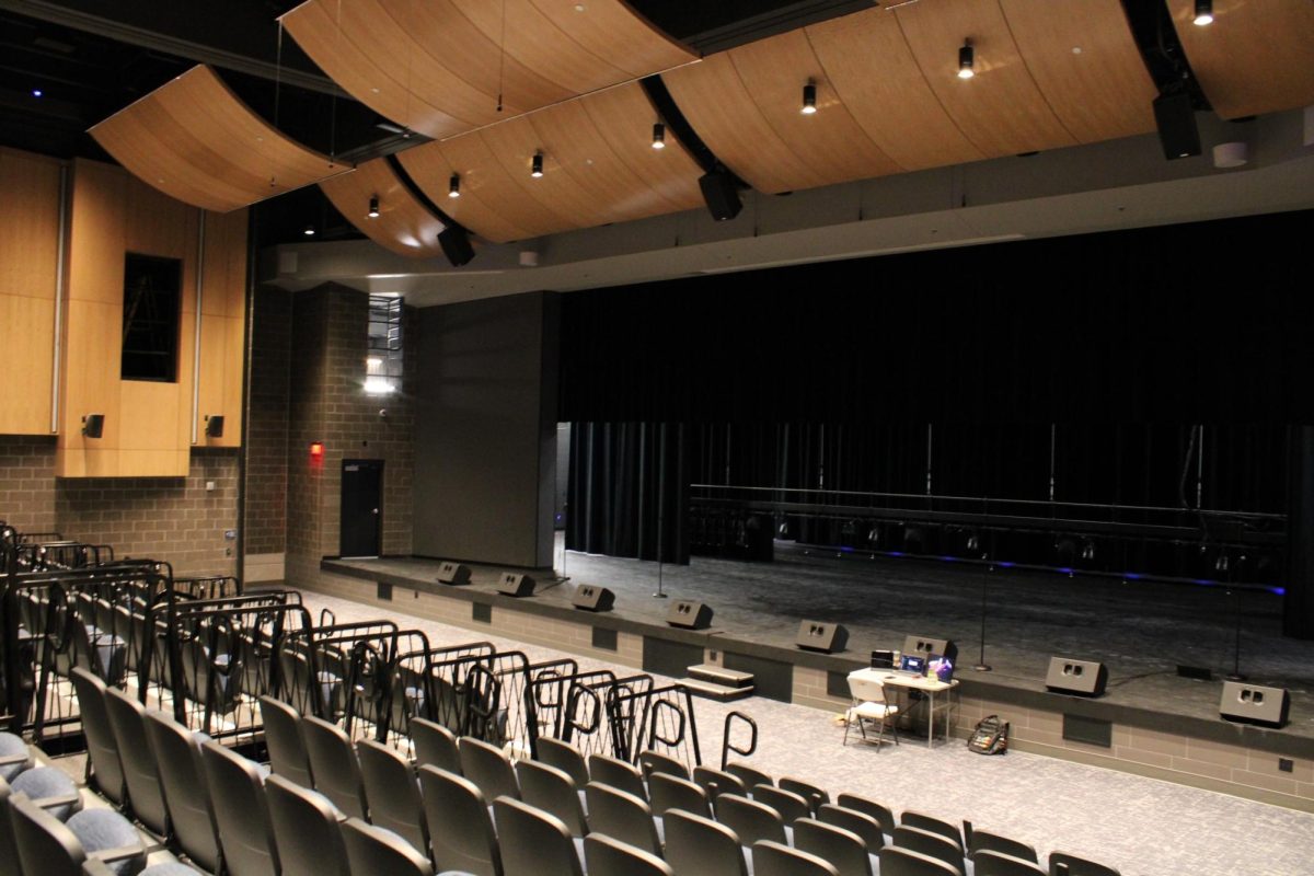 The theatre is one of Memorial High School's most impressive venues. 