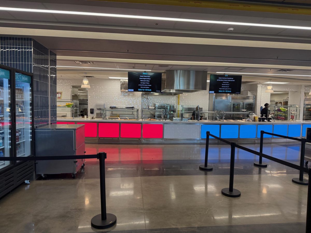 Memorial's cafeteria has 14 workers making meals for students five days a week. 