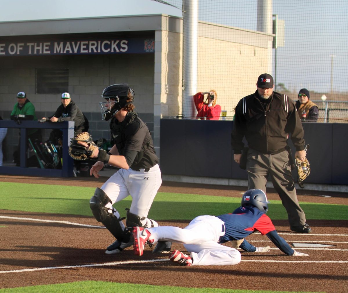 The Memorial baseball team is opening the season Saturday in Denton. 