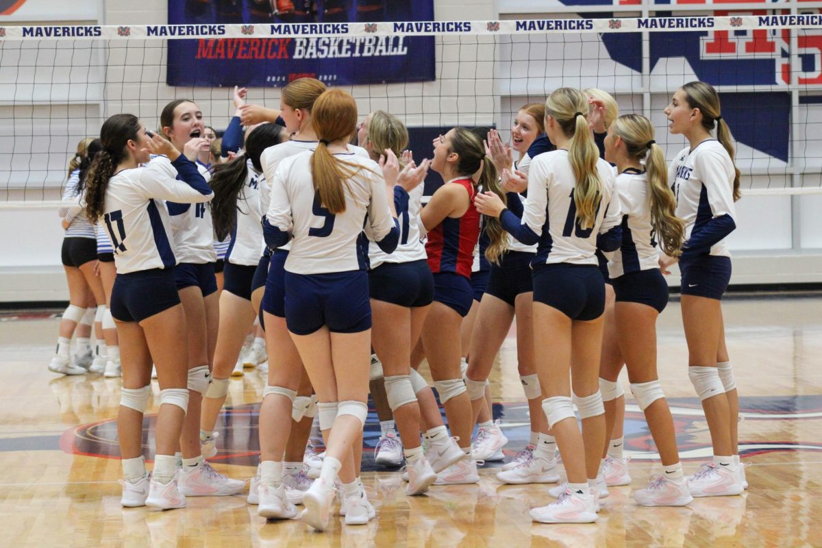 The Memorial volleyball team is off to a successful start in 2025 with a 20-4 record. 