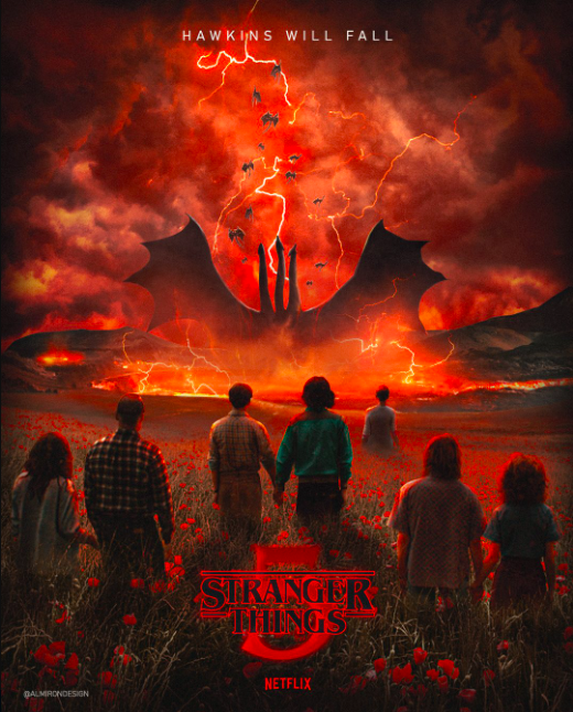 Four of the eight episodes of the fifth season of "Stranger Things" came out over Thanksgiving. 