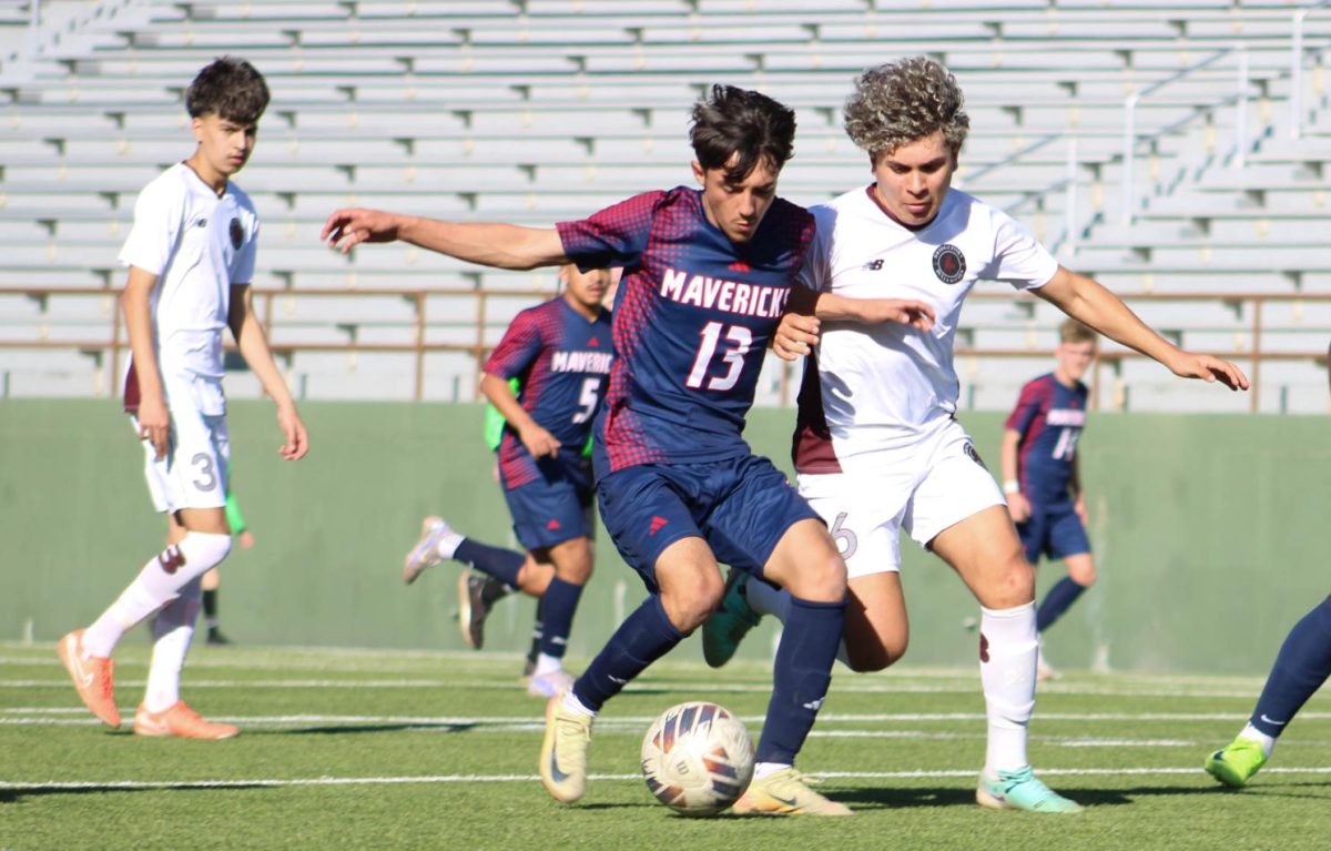 Israel Cerna is one of the key players returning for the Memorial soccer team this season. 