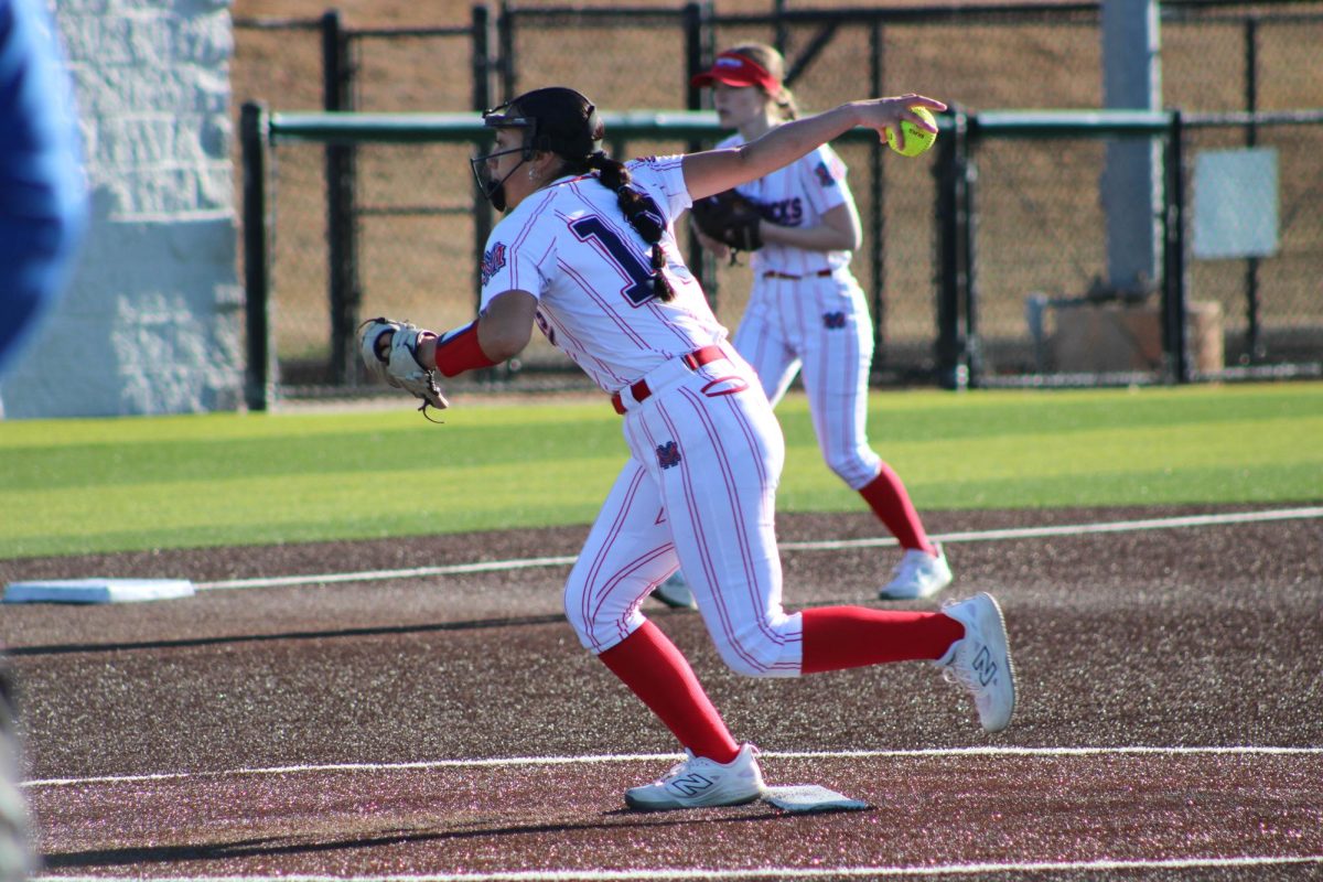Madi Walker is one of several key players back for the Memorial softball team this season. 
